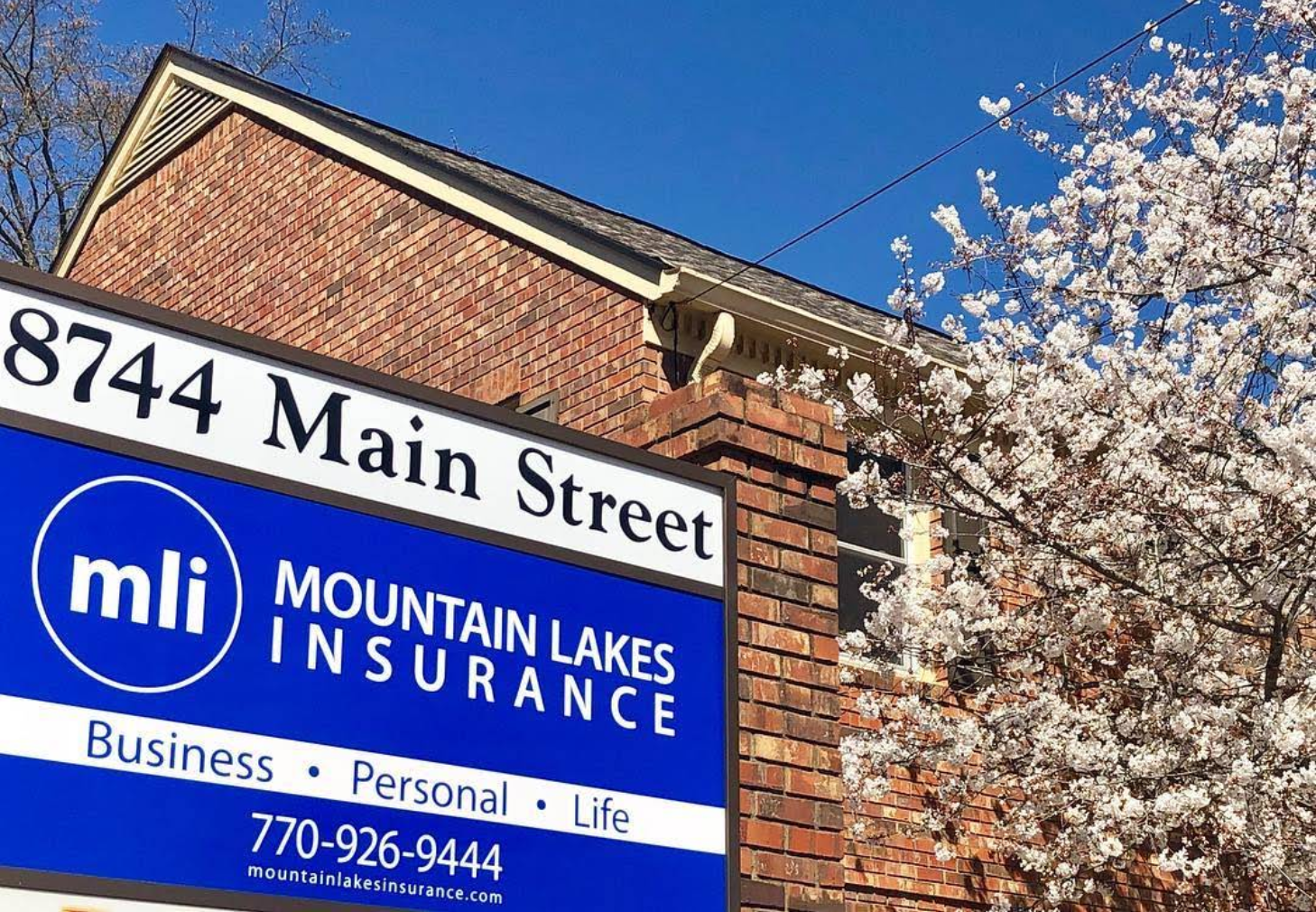 Photo of the Mountain Lakes Insurance office in Woodstock, GA.